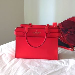 Red Kate Spade purse